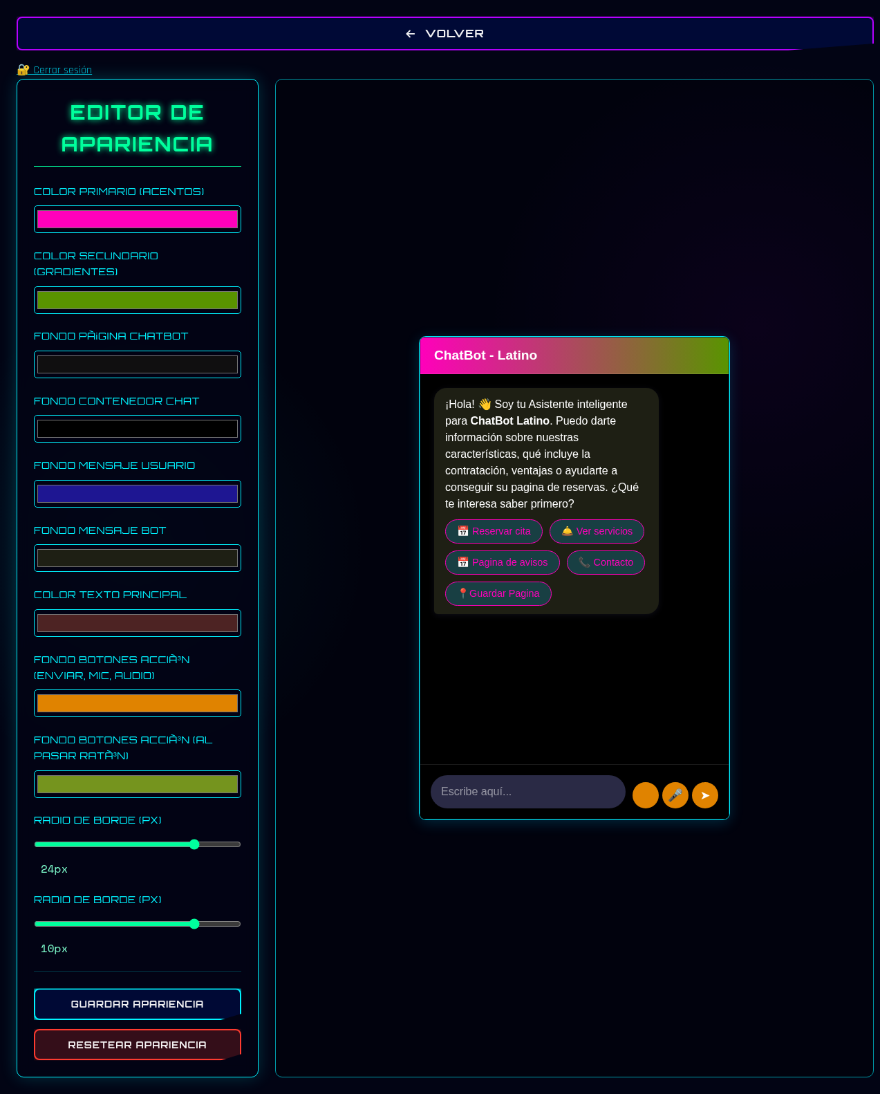 Diseñador de Apariencia