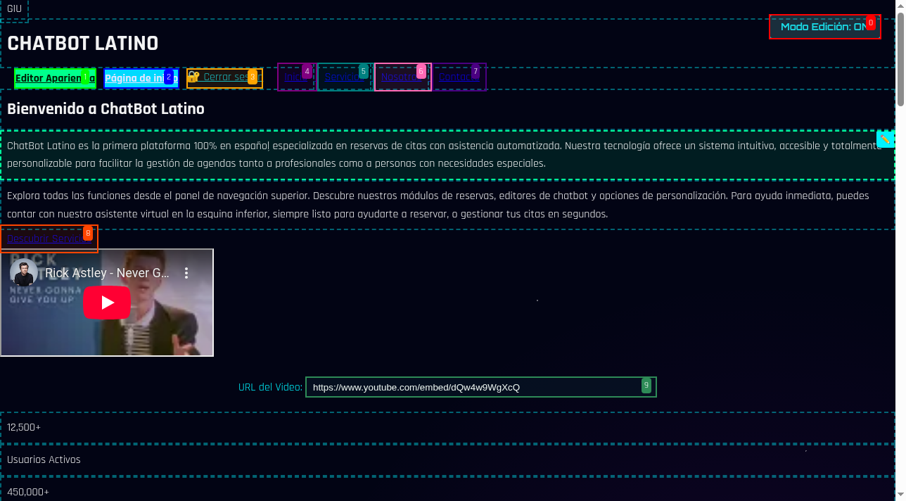 Constructor de Reservas